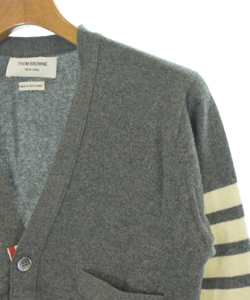 THOM BROWNE（トムブラウン）カーディガン グレー サイズ:1(S位) メンズ/2200673344021