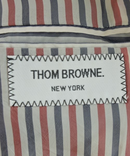 THOM BROWNE（トムブラウン）ステンカラーコート ベージュ サイズ:0(XS位) メンズ/2200673344274