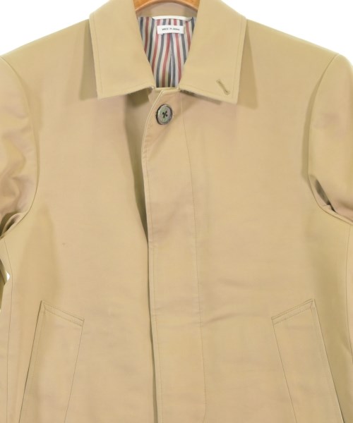 THOM BROWNE（トムブラウン）ステンカラーコート ベージュ サイズ:0(XS位) メンズ/2200673344274