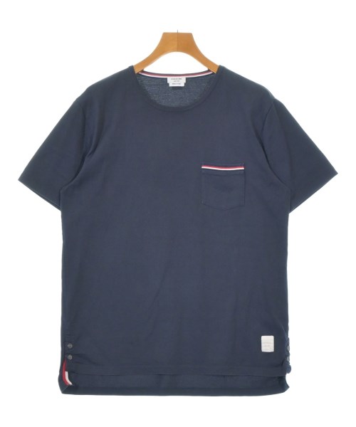 THOM BROWNE(トムブラウン)Tシャツ・カットソー 紺 サイズ:4(XL位)/2200675472067