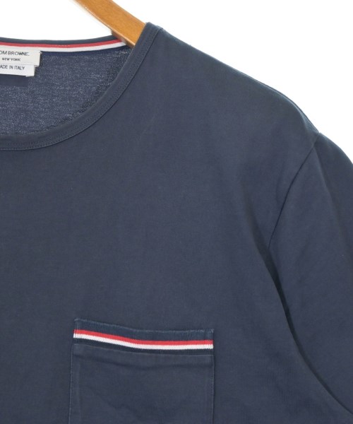 THOM BROWNE（トムブラウン）Tシャツ・カットソー 紺 サイズ:4(XL位) メンズ/2200675472067