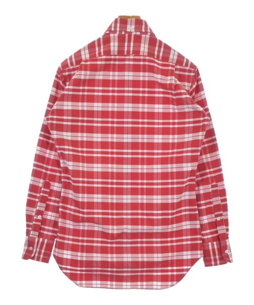 THOM BROWNE（トムブラウン）カジュアルシャツ 赤 サイズ:0(XS位) メンズ/2200675676106