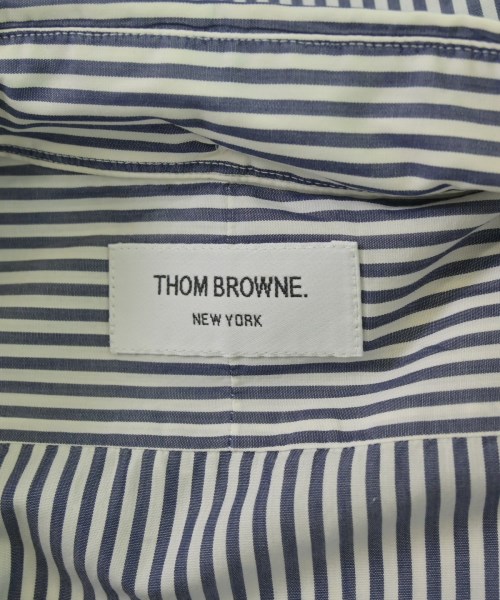 THOM BROWNE（トムブラウン）カジュアルシャツ 紺 サイズ:1(S位) メンズ/2200674071018