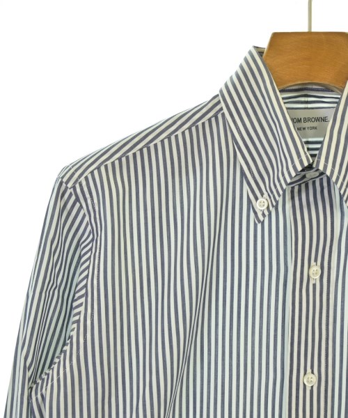 THOM BROWNE（トムブラウン）カジュアルシャツ 紺 サイズ:1(S位) メンズ/2200674071018