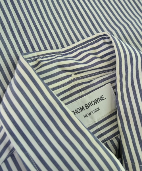 THOM BROWNE（トムブラウン）カジュアルシャツ 紺 サイズ:1(S位) メンズ/2200674071018