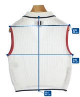 THOM BROWNE（トムブラウン）ベスト 白 サイズ:0(XS位) レディース/2200676478082