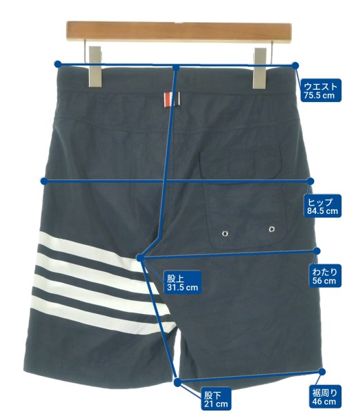 THOM BROWNE（トムブラウン）ショートパンツ 紺 サイズ:1(S位) メンズ/2200677419121