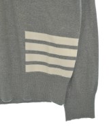 THOM BROWNE（トムブラウン）ニット・セーター グレー サイズ:2(M位) メンズ/2200677460086