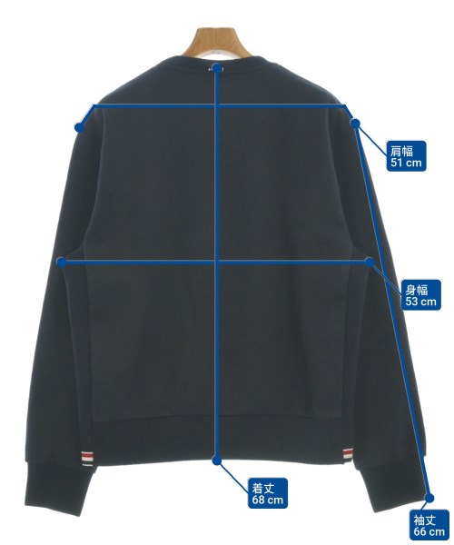 THOM BROWNE（トムブラウン）スウェット 紺 サイズ:2(M位) メンズ/2200677460093
