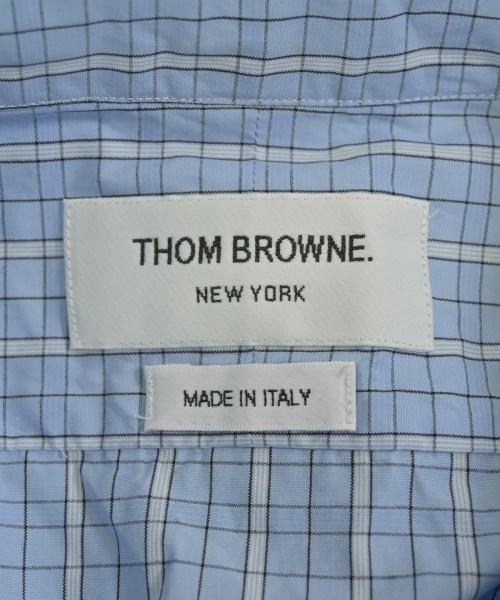 THOM BROWNE（トムブラウン）カジュアルシャツ 青 サイズ:1(S位) メンズ/2200677460109