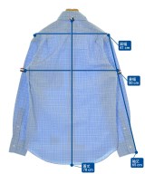THOM BROWNE（トムブラウン）カジュアルシャツ 青 サイズ:1(S位) メンズ/2200677460109