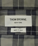 THOM BROWNE（トムブラウン）カジュアルシャツ グレー サイズ:1(S位) メンズ/2200677460116