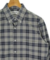 THOM BROWNE（トムブラウン）カジュアルシャツ グレー サイズ:1(S位) メンズ/2200677460116