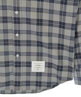 THOM BROWNE（トムブラウン）カジュアルシャツ グレー サイズ:1(S位) メンズ/2200677460116