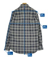 THOM BROWNE（トムブラウン）カジュアルシャツ グレー サイズ:1(S位) メンズ/2200677460116