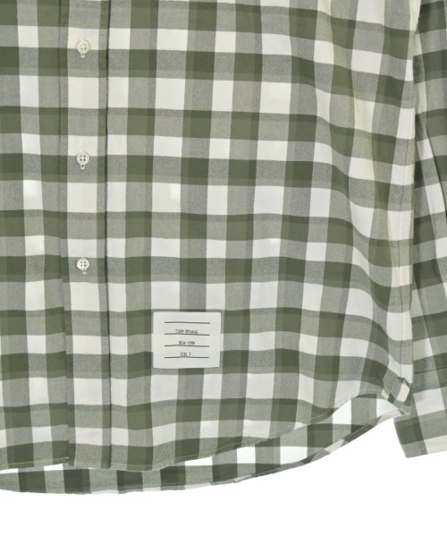 THOM BROWNE（トムブラウン）カジュアルシャツ カーキ サイズ:3(L位) メンズ/2200677460123
