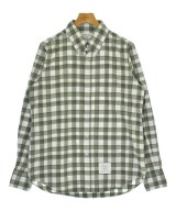 THOM BROWNE（トムブラウン）カジュアルシャツ カーキ サイズ:3(L位) メンズ/2200677460123