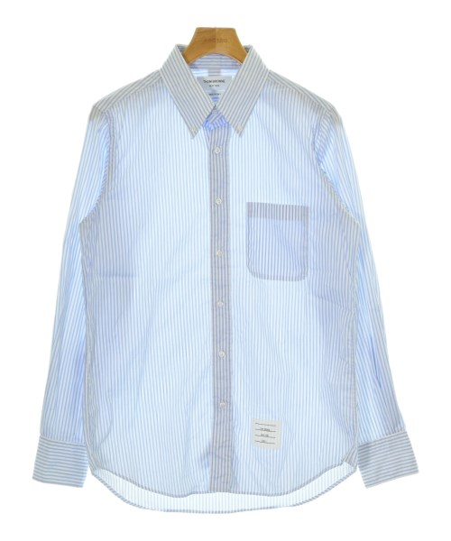 THOM BROWNE(トムブラウン)カジュアルシャツ 青 サイズ:2(M位)/2200677460154