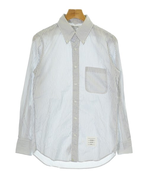 THOM BROWNE(トムブラウン)カジュアルシャツ グレー サイズ:0(XS位)/2200677460161