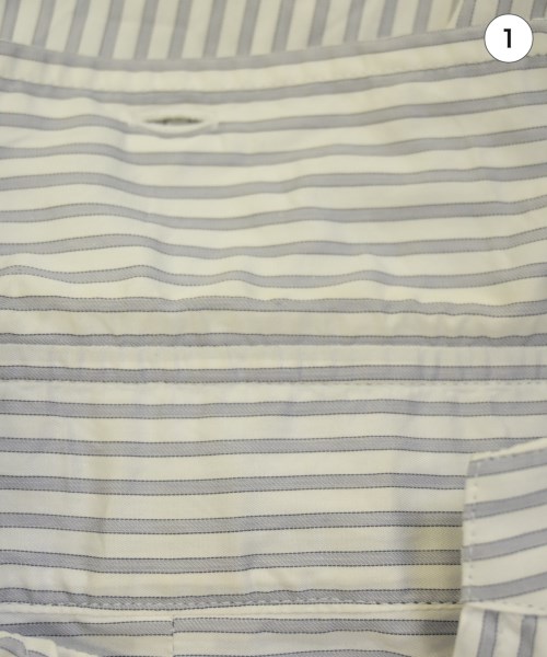 THOM BROWNE（トムブラウン）カジュアルシャツ グレー サイズ:0(XS位) メンズ/2200677460161