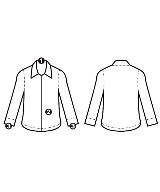 THOM BROWNE（トムブラウン）カジュアルシャツ グレー サイズ:0(XS位) メンズ/2200677460161