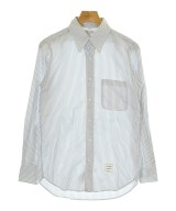 THOM BROWNE（トムブラウン）カジュアルシャツ グレー サイズ:0(XS位) メンズ/2200677460161