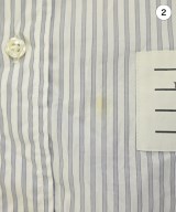 THOM BROWNE（トムブラウン）カジュアルシャツ グレー サイズ:0(XS位) メンズ/2200677460161