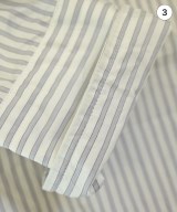 THOM BROWNE（トムブラウン）カジュアルシャツ グレー サイズ:0(XS位) メンズ/2200677460161