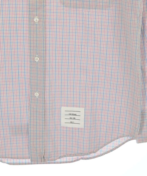 THOM BROWNE（トムブラウン）カジュアルシャツ ピンク サイズ:0(XS位) メンズ/2200677460178
