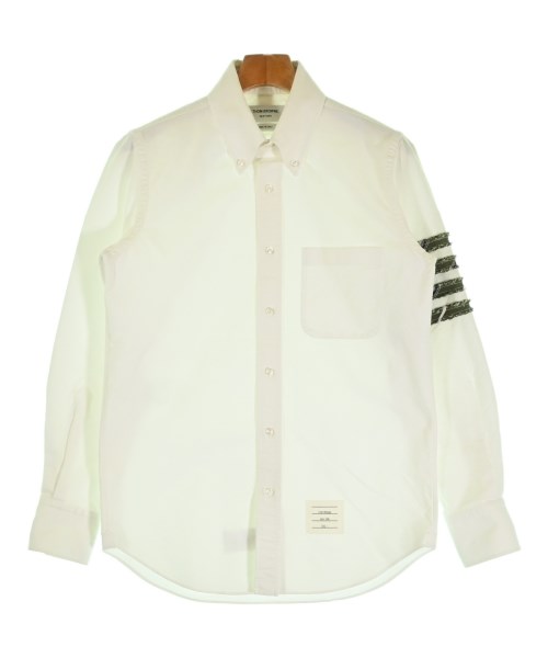THOM BROWNE(トムブラウン)カジュアルシャツ 白 サイズ:1(S位)/2200677931036