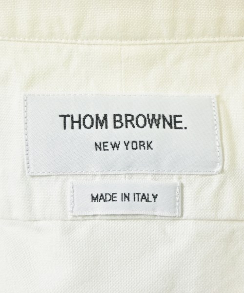 THOM BROWNE（トムブラウン）カジュアルシャツ 白 サイズ:1(S位) メンズ/2200677931036