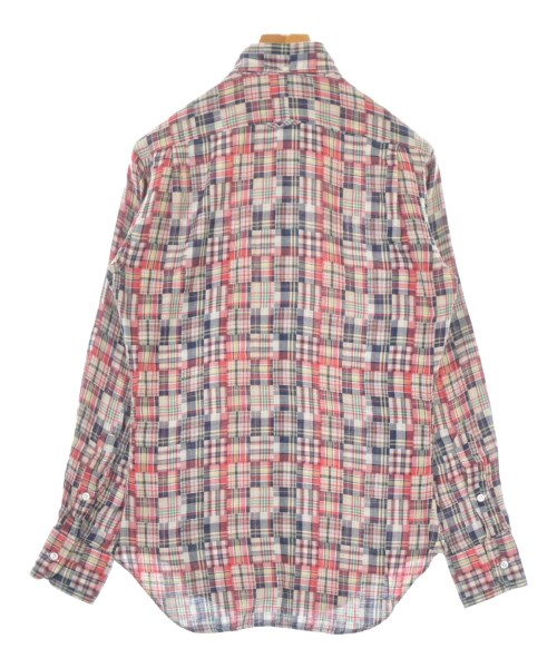 THOM BROWNE（トムブラウン）カジュアルシャツ 赤 サイズ:1(S位) メンズ/2200678189108