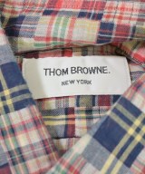 THOM BROWNE（トムブラウン）カジュアルシャツ 赤 サイズ:1(S位) メンズ/2200678189108