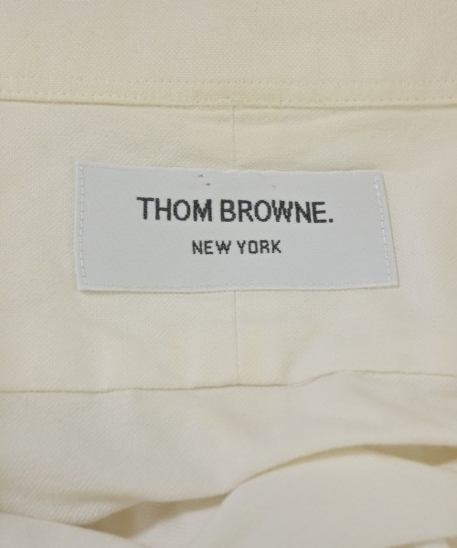 THOM BROWNE（トムブラウン）カジュアルシャツ 白 サイズ:1(S位) メンズ/2200678189115