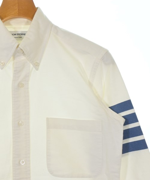 THOM BROWNE（トムブラウン）カジュアルシャツ 白 サイズ:1(S位) メンズ/2200678189115