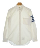 THOM BROWNE（トムブラウン）カジュアルシャツ 白 サイズ:1(S位) メンズ/2200678189115