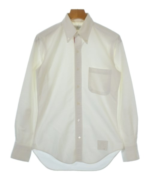 THOM BROWNE(トムブラウン)カジュアルシャツ 白 サイズ:0(XS位)/2200678189122