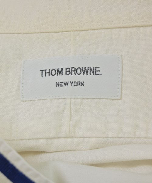 THOM BROWNE（トムブラウン）カジュアルシャツ 白 サイズ:0(XS位) メンズ/2200678189122