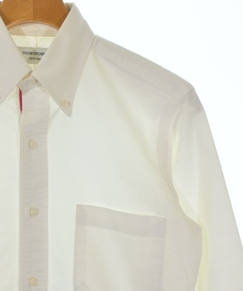 THOM BROWNE（トムブラウン）カジュアルシャツ 白 サイズ:0(XS位) メンズ/2200678189122
