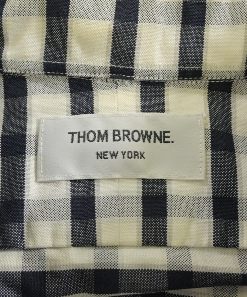 THOM BROWNE（トムブラウン）カジュアルシャツ 白 サイズ:3(L位) メンズ/2200679008019