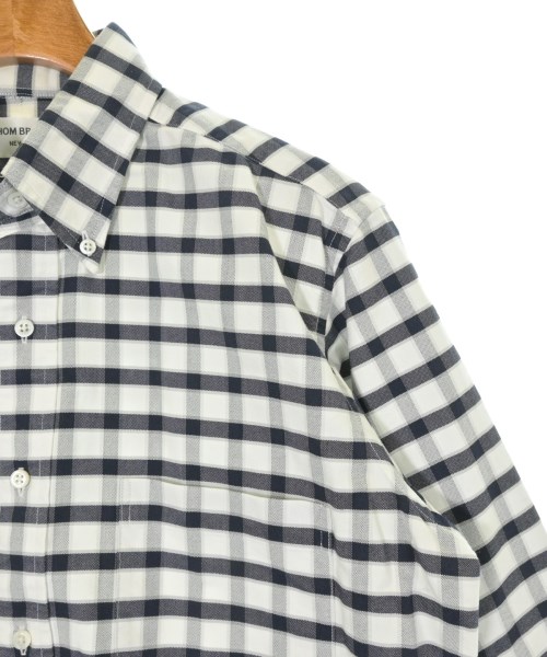 THOM BROWNE（トムブラウン）カジュアルシャツ 白 サイズ:3(L位) メンズ/2200679008019