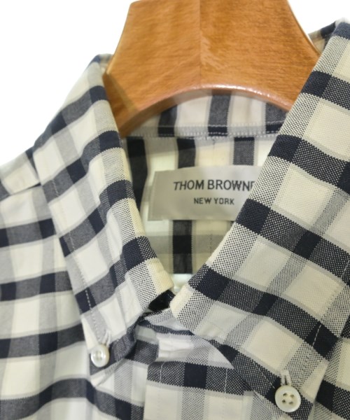 THOM BROWNE（トムブラウン）カジュアルシャツ 白 サイズ:3(L位) メンズ/2200679008019