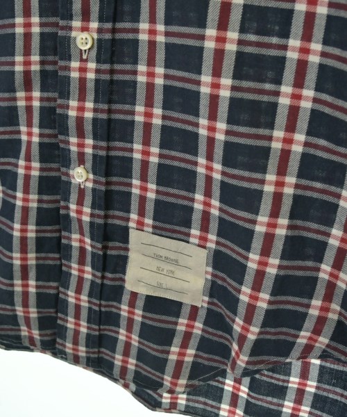 THOM BROWNE（トムブラウン）カジュアルシャツ 紺 サイズ:1(S位) メンズ/2200679448112