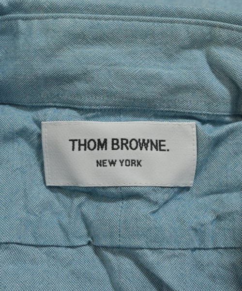 THOM BROWNE（トムブラウン）カジュアルシャツ 青 サイズ:1(S位) メンズ/2200678975367