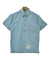 THOM BROWNE（トムブラウン）カジュアルシャツ 青 サイズ:1(S位) メンズ/2200678975367