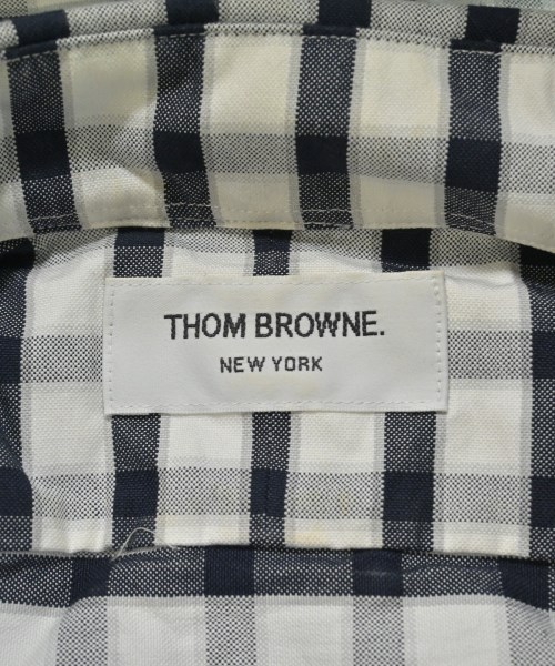 THOM BROWNE（トムブラウン）カジュアルシャツ 紺 サイズ:1(S位) メンズ/2200678975374