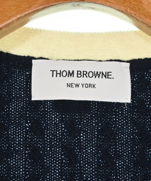 THOM BROWNE（トムブラウン）カーディガン 紺 サイズ:1(S位) メンズ/2200679712022