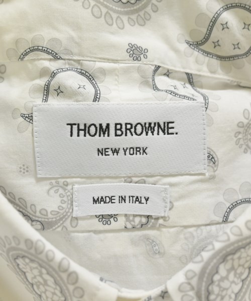 THOM BROWNE（トムブラウン）カジュアルシャツ 白 サイズ:1(S位) メンズ/2200679712039