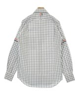 THOM BROWNE（トムブラウン）カジュアルシャツ グレー サイズ:0(XS位) メンズ/2200679712046