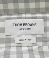 THOM BROWNE（トムブラウン）カジュアルシャツ グレー サイズ:0(XS位) メンズ/2200679712046